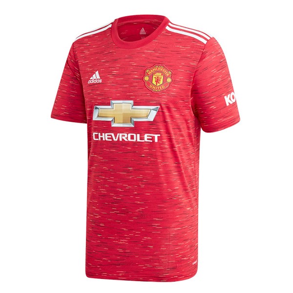 Tailandia Camiseta Manchester United 1ª Kit 2020 2021 Rojo